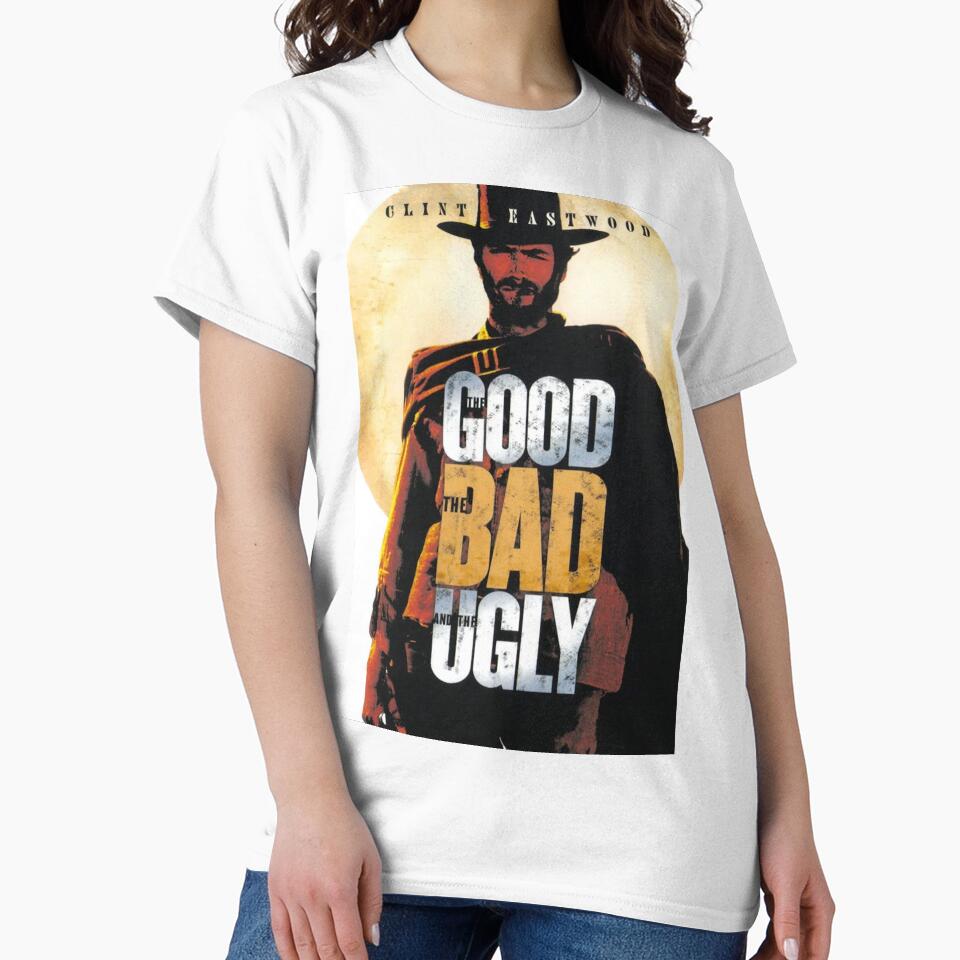 The Good Bad and Ugly Wall Art Clint Eastwood Eli - Adult & Kids T-Shirts, Sweatshirts & Hoodies apparel design preview 2
