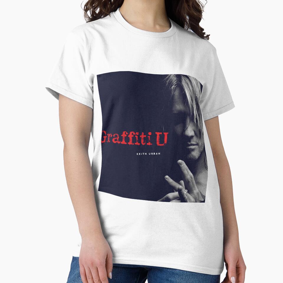 Keith Urban Graffiti U by fieldsmarc - Adult & Kids T-Shirts, Sweatshirts & Hoodies apparel design preview 2