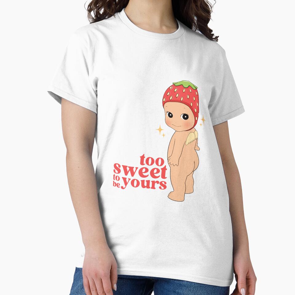 Sonny angel strawberry by Bulletofart - Adult & Kids T-Shirts, Sweatshirts & Hoodies apparel design preview 2