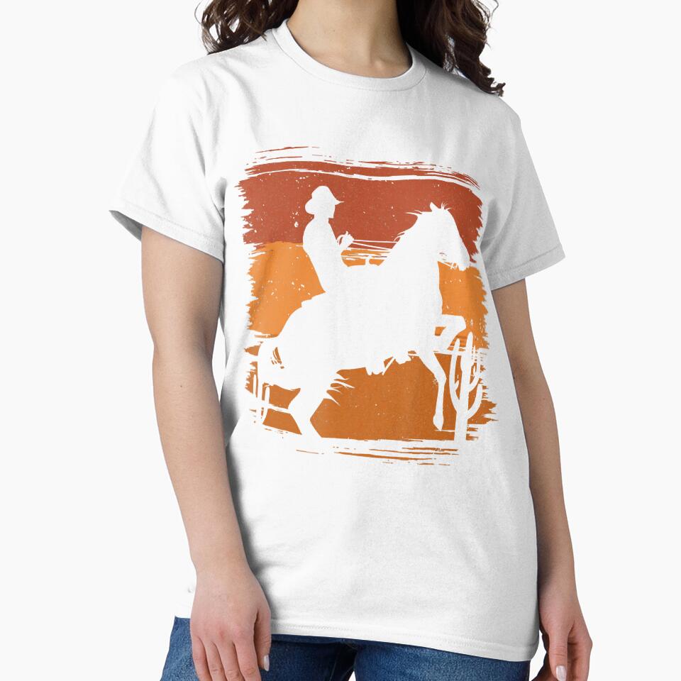 Vintage Retro Western Urban Cowboy Movie Gifts Best - Adult & Kids T-Shirts, Sweatshirts & Hoodies apparel design preview 2