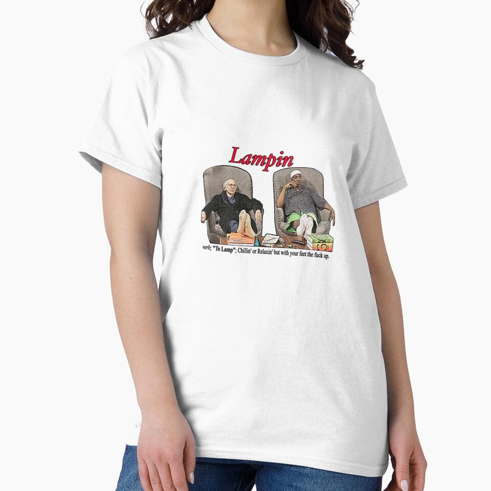 Lampin Curb Your Enthusiasm Short Sleeve by - Adult & Kids T-Shirts, Sweatshirts & Hoodies apparel design preview 2