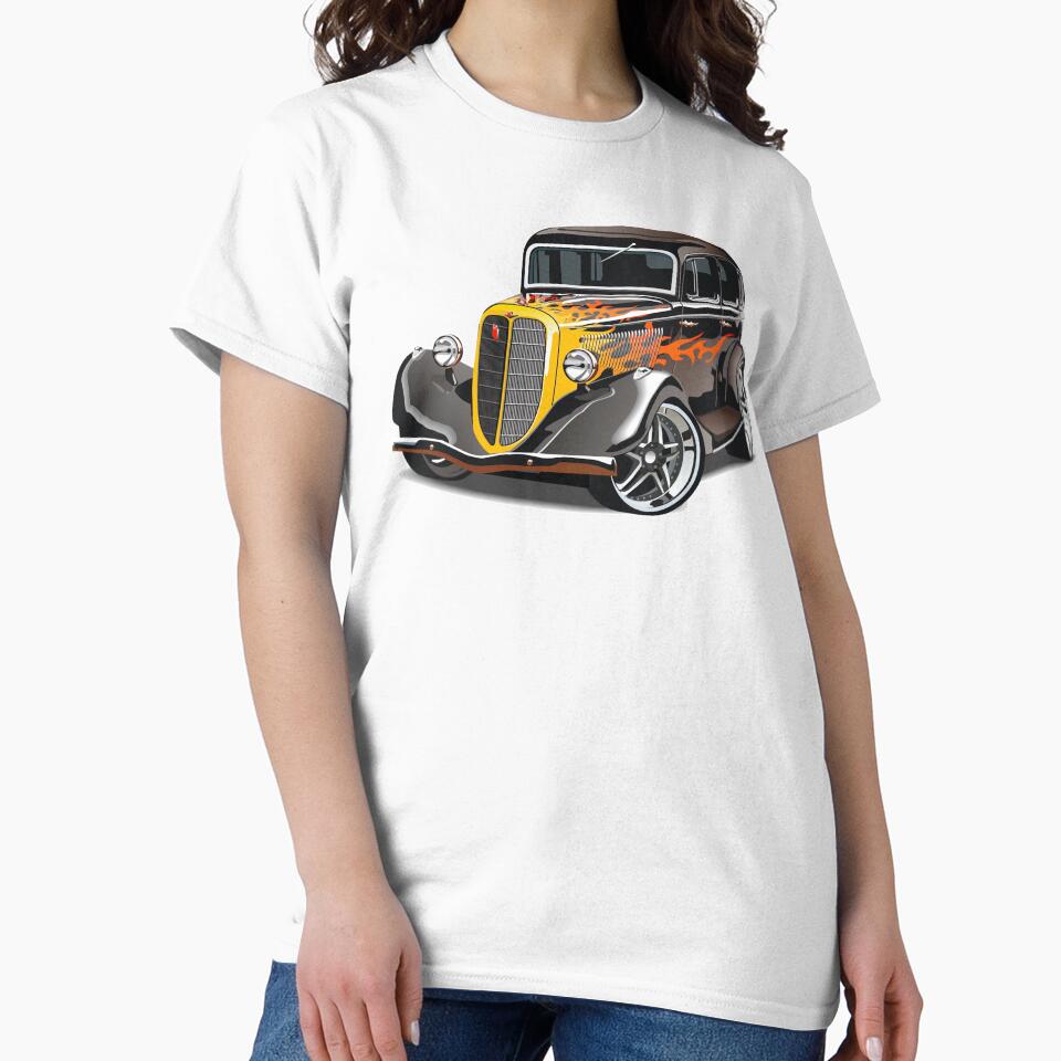 Hot Rod 2 by Fairyjam - Adult & Kids T-Shirts, Sweatshirts & Hoodies apparel design preview 2