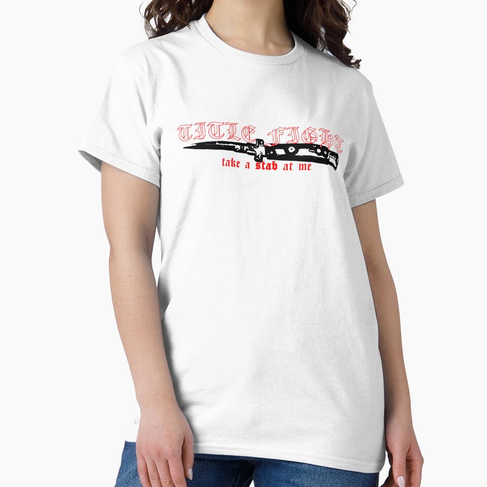 Title Fight Stab by ryanc1107 - Adult & Kids T-Shirts, Sweatshirts & Hoodies apparel design preview 2