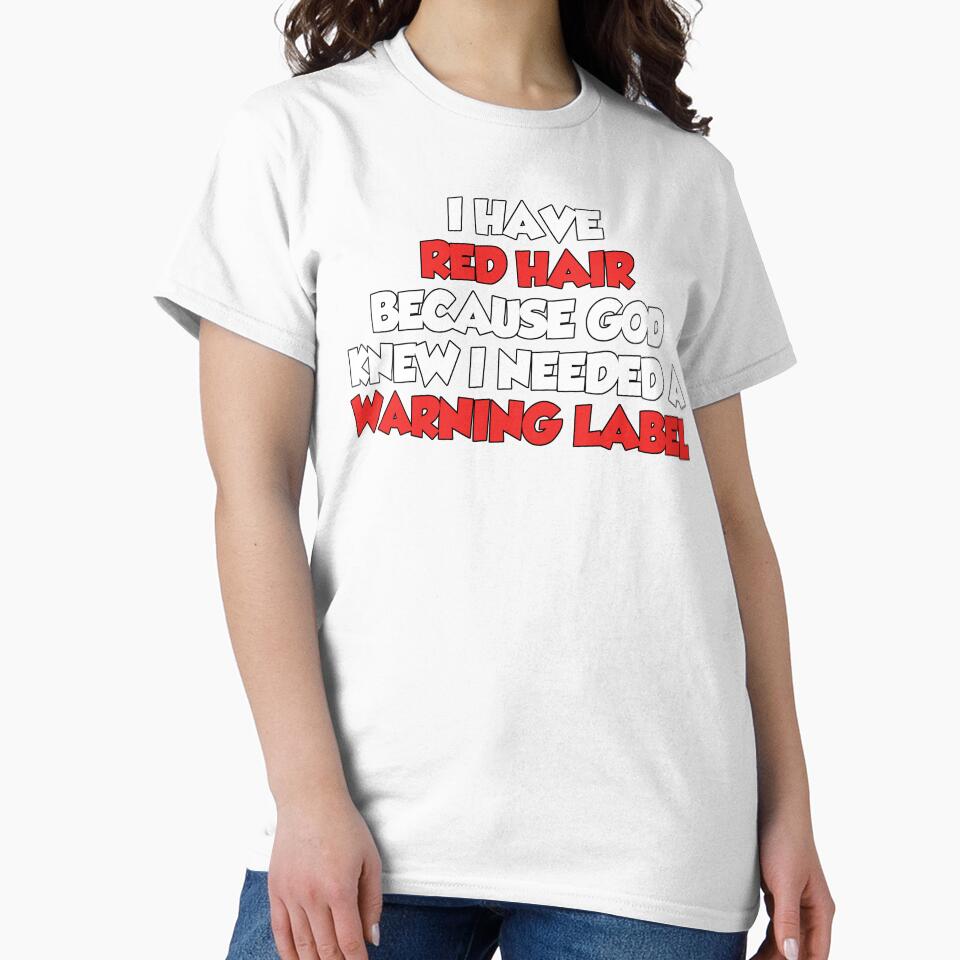 I Have Red Hair by Fairyjam - Adult & Kids T-Shirts, Sweatshirts & Hoodies apparel design preview 2