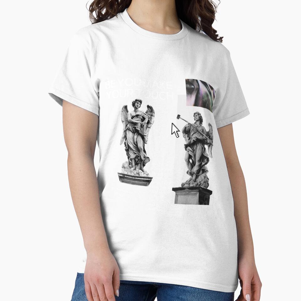 Make your touch in this life time by -DEEWOLF- - Adult & Kids T-Shirts, Sweatshirts & Hoodies apparel design preview 2