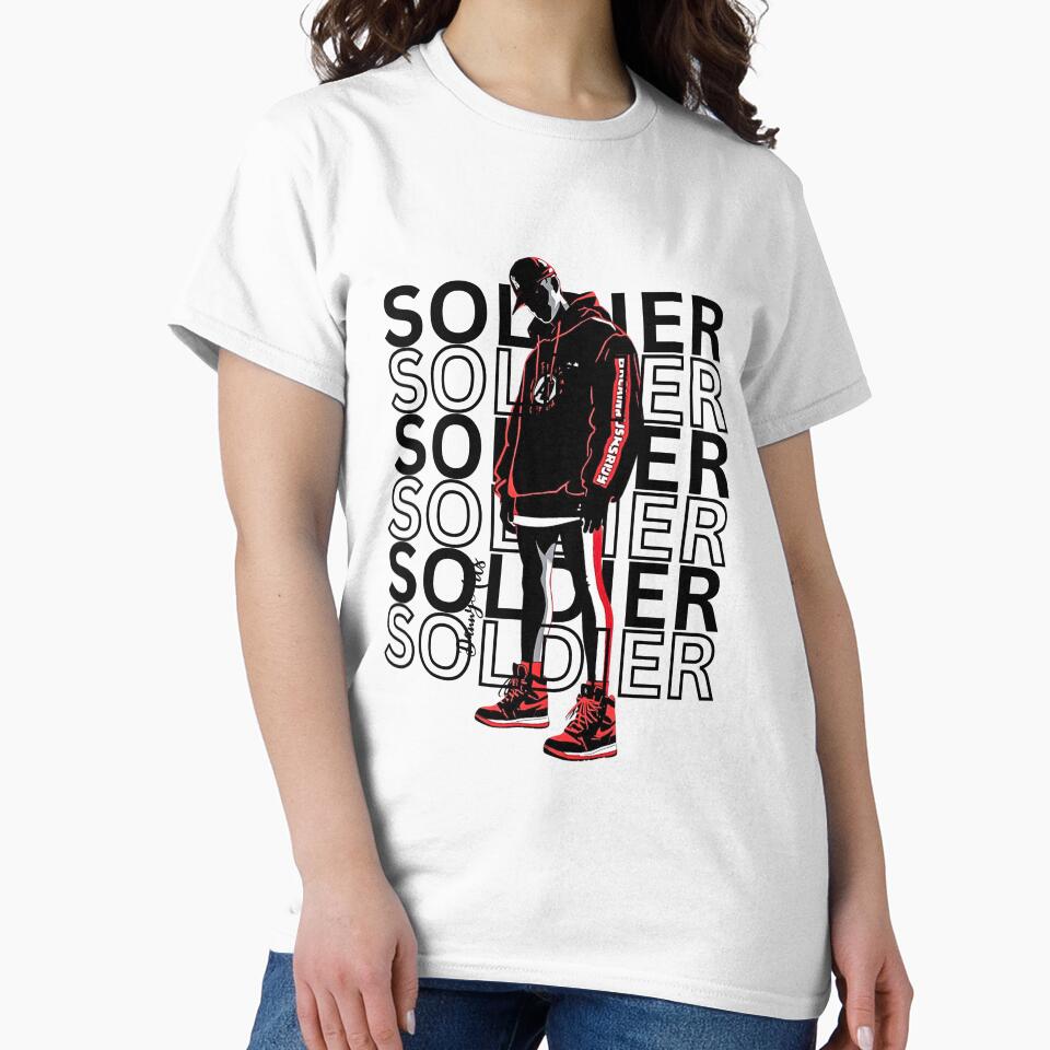 Urban Streetwear Silhouette Modern Hip Hop Fashion - Adult & Kids T-Shirts, Sweatshirts & Hoodies apparel design preview 2