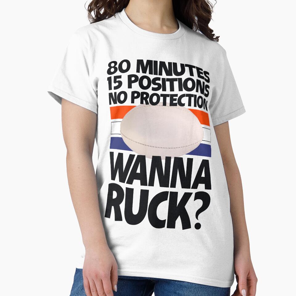 Wanna Ruck by Fairyjam - Adult & Kids T-Shirts, Sweatshirts & Hoodies apparel design preview 2