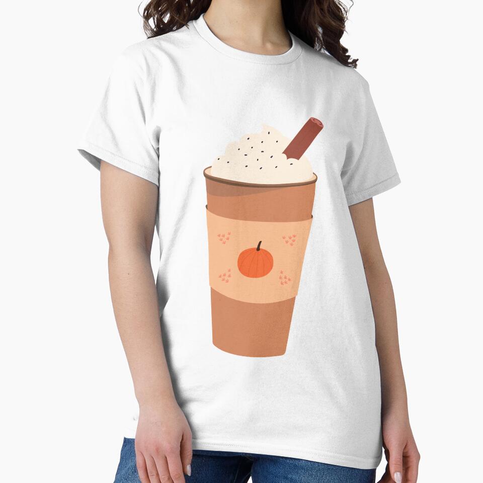 Pumpkin Spice Latte by RunThatApparel - Adult & Kids T-Shirts, Sweatshirts & Hoodies apparel design preview 2
