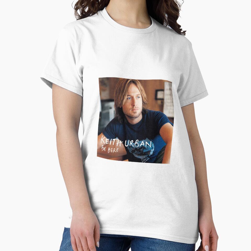 Keith Urban Be here Classic by HARPREET-24 - Adult & Kids T-Shirts, Sweatshirts & Hoodies apparel design preview 2