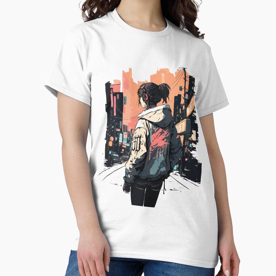 Japanese Street Cyberpunk Tokyo Streetwear by vectrus - Adult & Kids T-Shirts, Sweatshirts & Hoodies apparel design preview 2