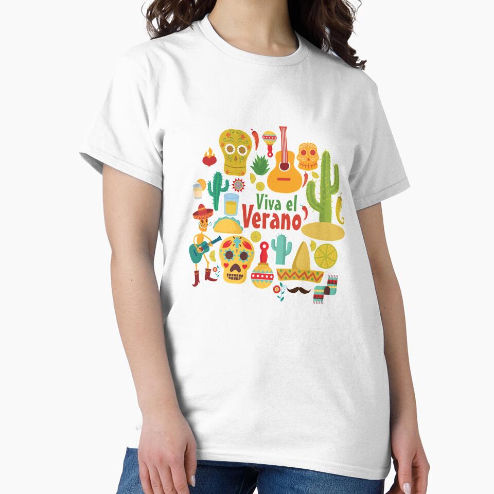 Mexico guitar slim fit Classic by BillyHopkins - Adult & Kids T-Shirts, Sweatshirts & Hoodies apparel design preview 2
