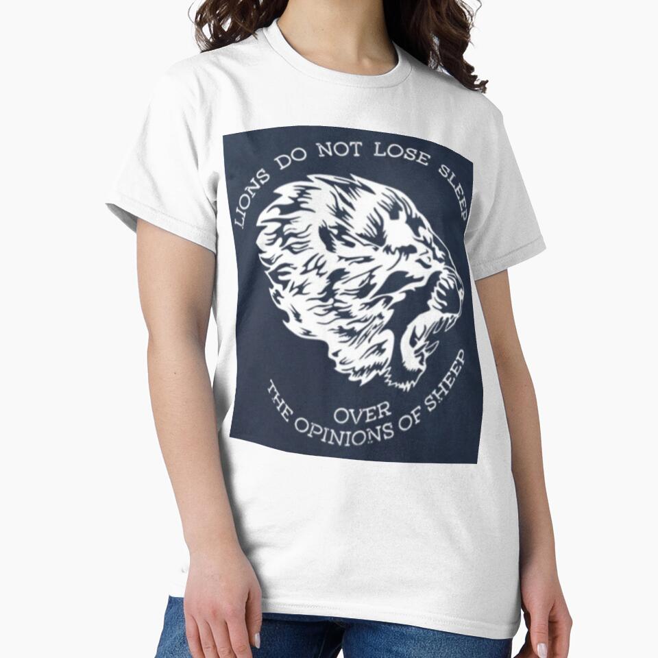 Lions Dont Lose Sleep Printed by storeInsight - Adult & Kids T-Shirts, Sweatshirts & Hoodies apparel design preview 2