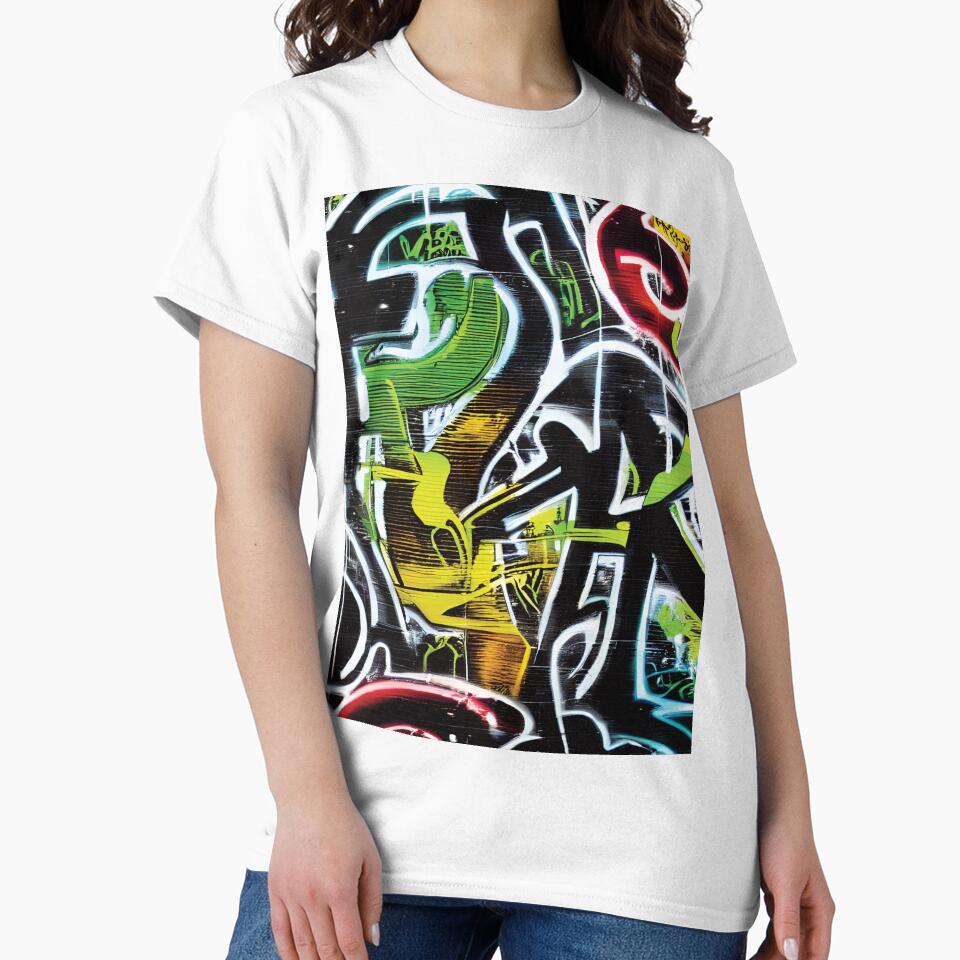 Urban graffiti art by GabyTrillions - Adult & Kids T-Shirts, Sweatshirts & Hoodies apparel design preview 2