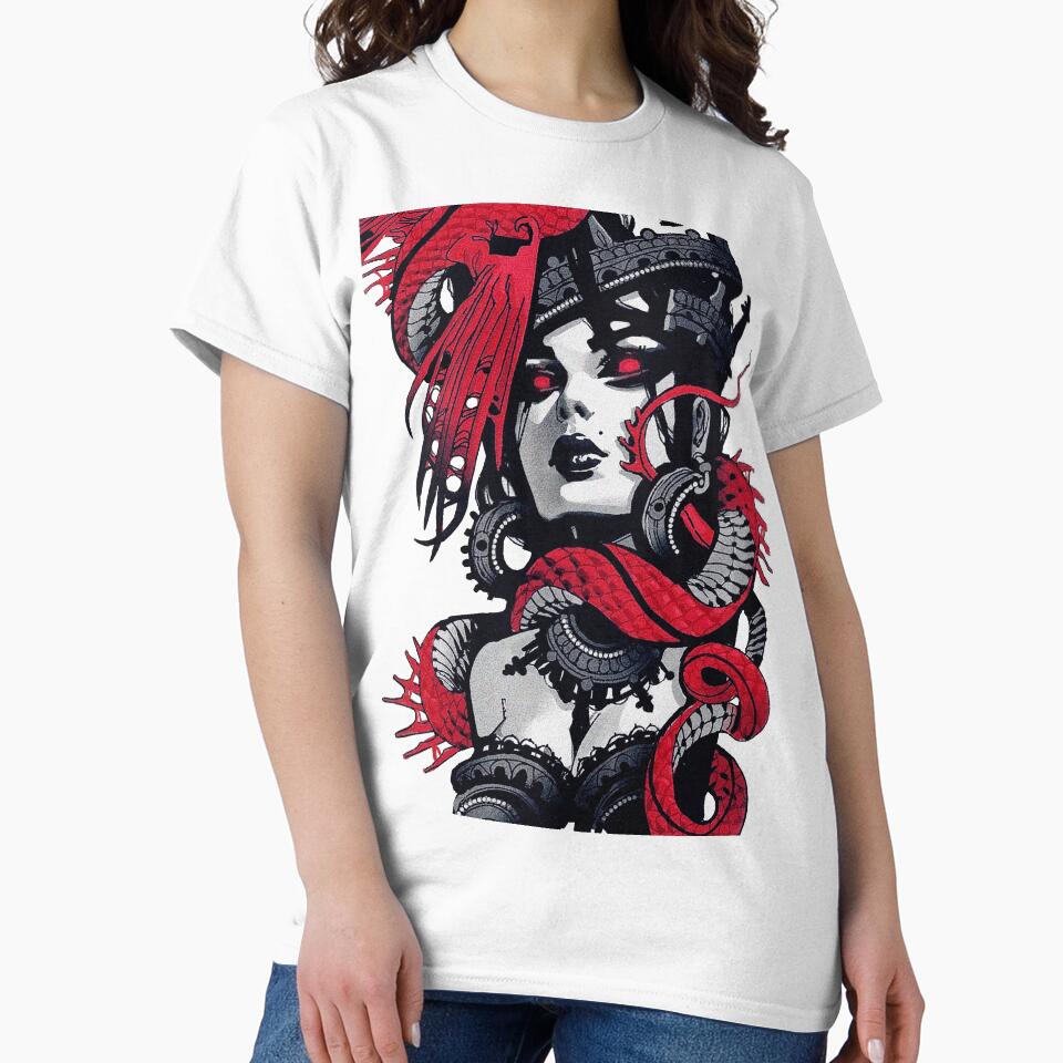 Neon Goth Vaporwave Cyberpunk Urban Style by - Adult & Kids T-Shirts, Sweatshirts & Hoodies apparel design preview 2