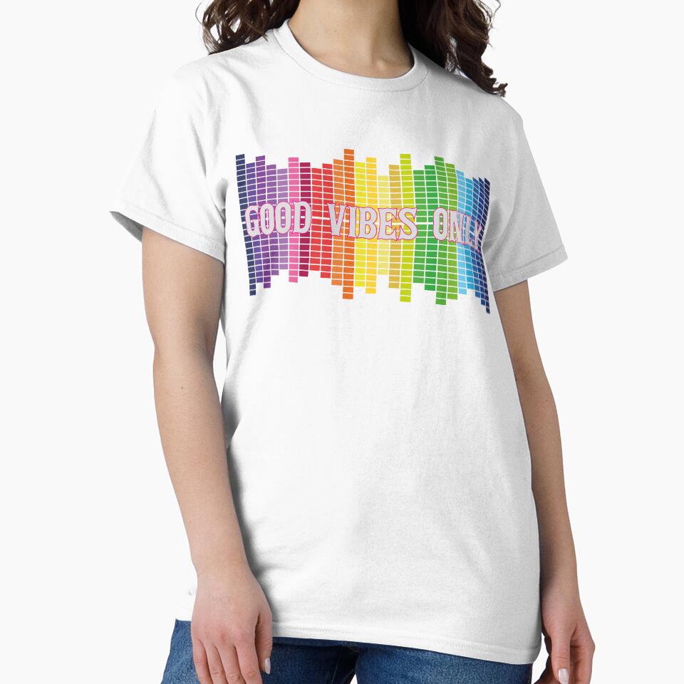 Good Vibes Only Music by al21ex - Adult & Kids T-Shirts, Sweatshirts & Hoodies apparel design preview 2
