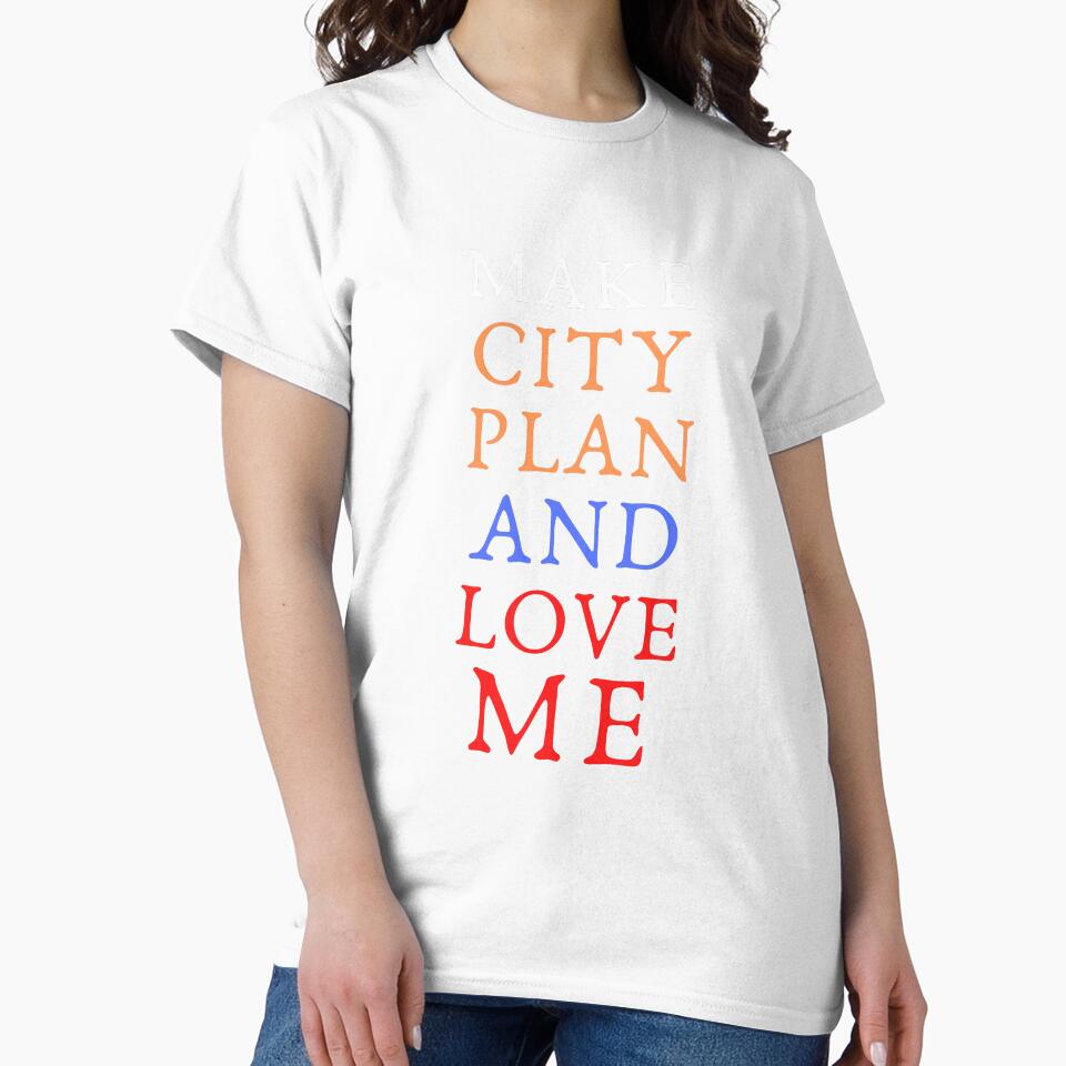 Make city plan and love me urban planner valentines - Adult & Kids T-Shirts, Sweatshirts & Hoodies apparel design preview 2