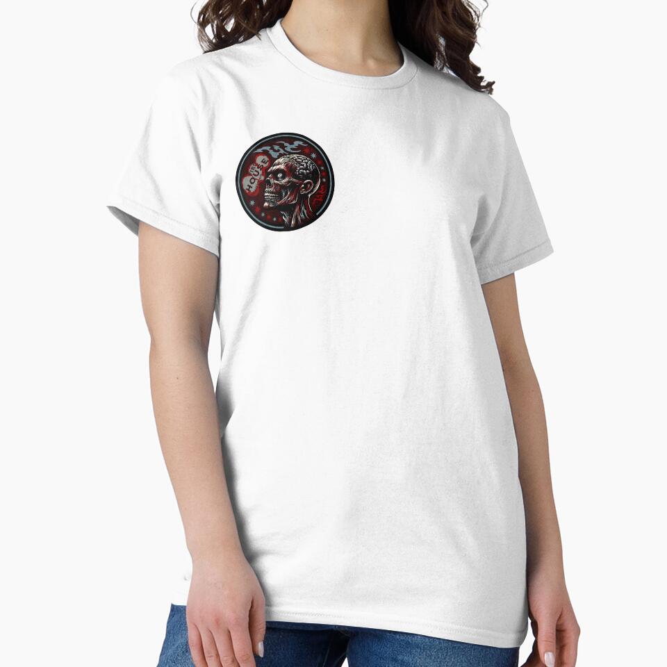 Fire House Kreepa Mind Dark Skull Badge Graphic by - Adult & Kids T-Shirts, Sweatshirts & Hoodies apparel design preview 2