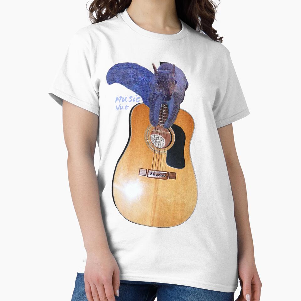 Music Nut by kristalcurt - Adult & Kids T-Shirts, Sweatshirts & Hoodies apparel design preview 2
