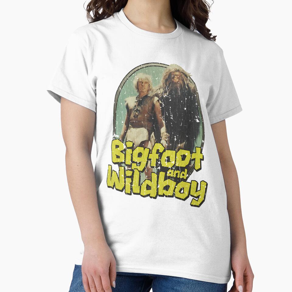 Bigfoot And Wildboy 1976 by Mimal9999 - Adult & Kids T-Shirts, Sweatshirts & Hoodies apparel design preview 2