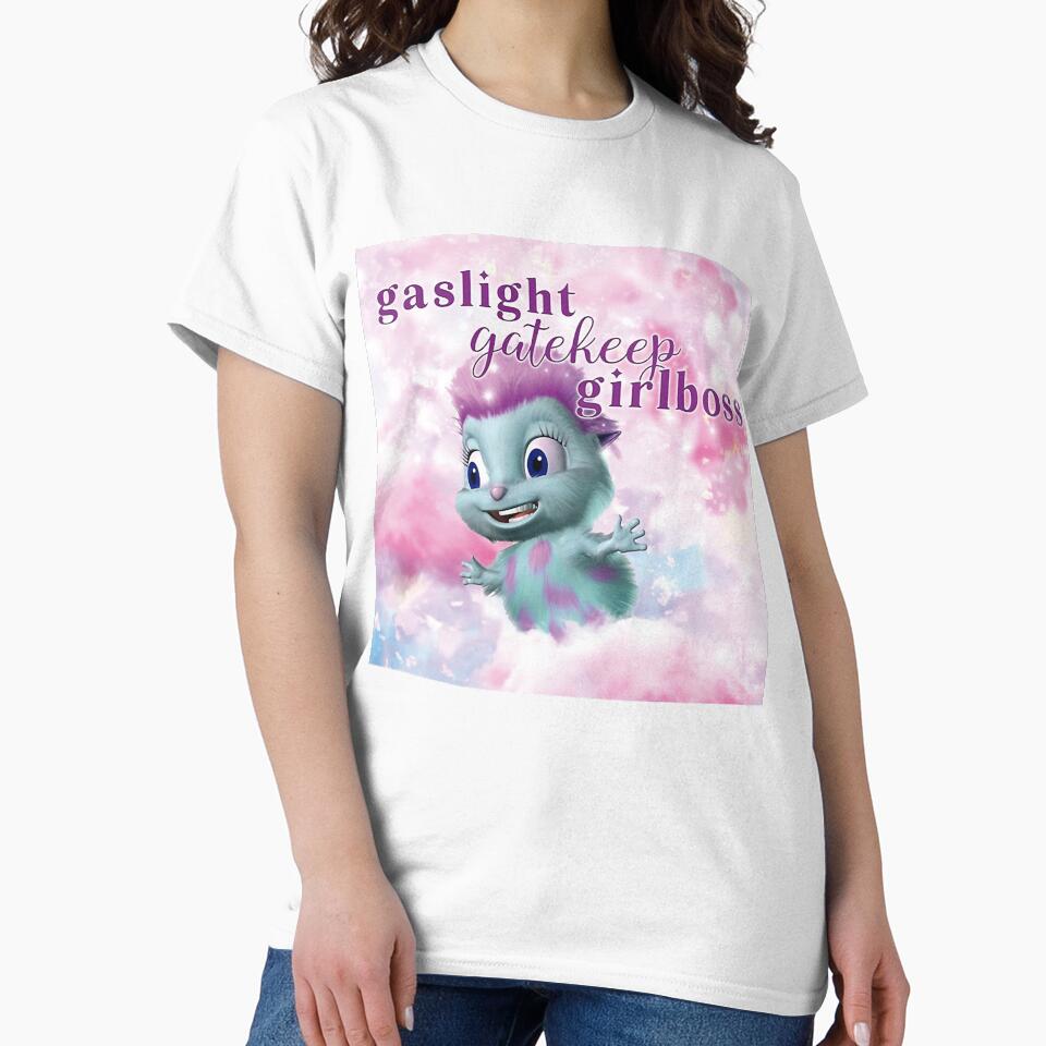 Gaslight Gatekeep Girlboss Bibble by KrauseSanchez - Adult & Kids T-Shirts, Sweatshirts & Hoodies apparel design preview 2