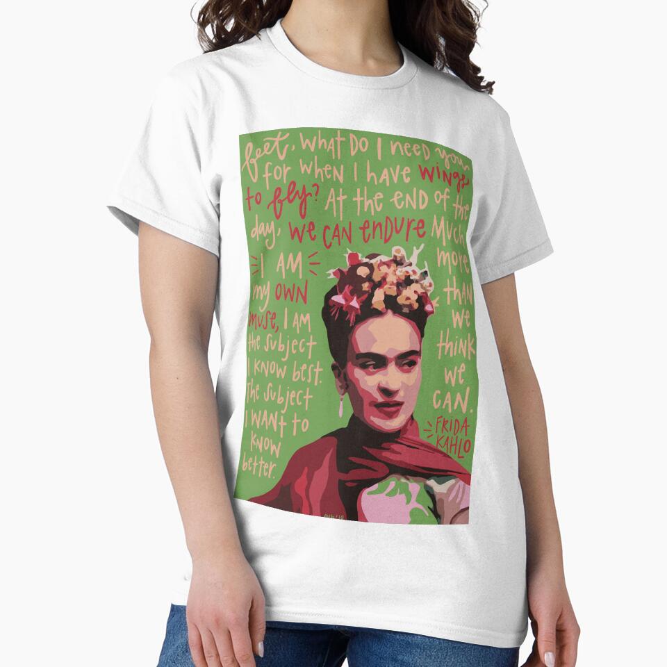 Frida. by emilyvpcreates - Adult & Kids T-Shirts, Sweatshirts & Hoodies apparel design preview 2