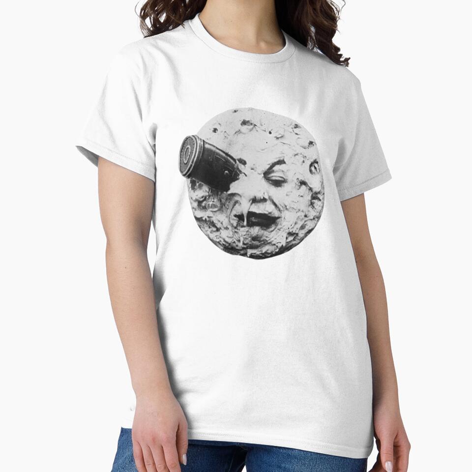 Voyage dans la lune by underground notes - Adult & Kids T-Shirts, Sweatshirts & Hoodies apparel design preview 2