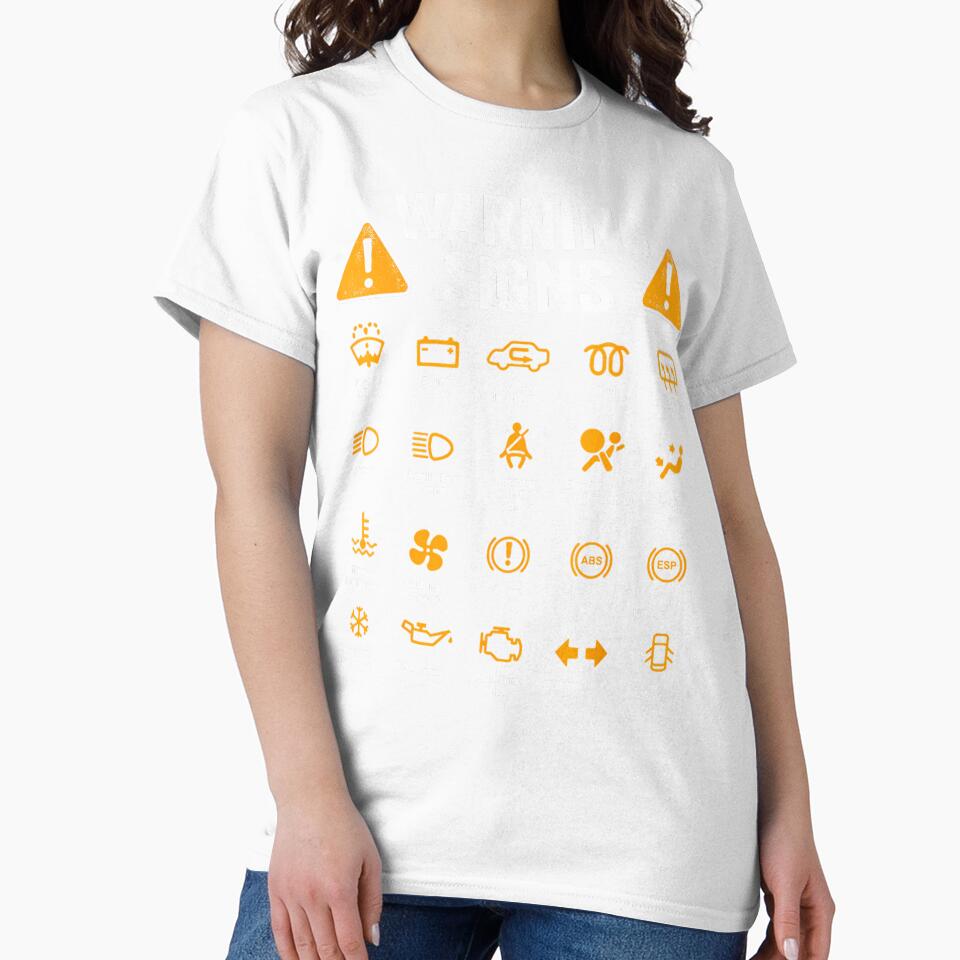Funny Driving Warning Signs 101 Auto Mechanic Driver - Adult & Kids T-Shirts, Sweatshirts & Hoodies apparel design preview 2