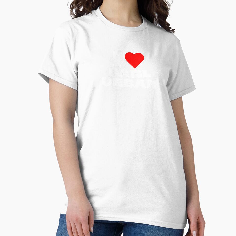 I Love Karl Urban White Fonts by Itsheartshop - Adult & Kids T-Shirts, Sweatshirts & Hoodies apparel design preview 2