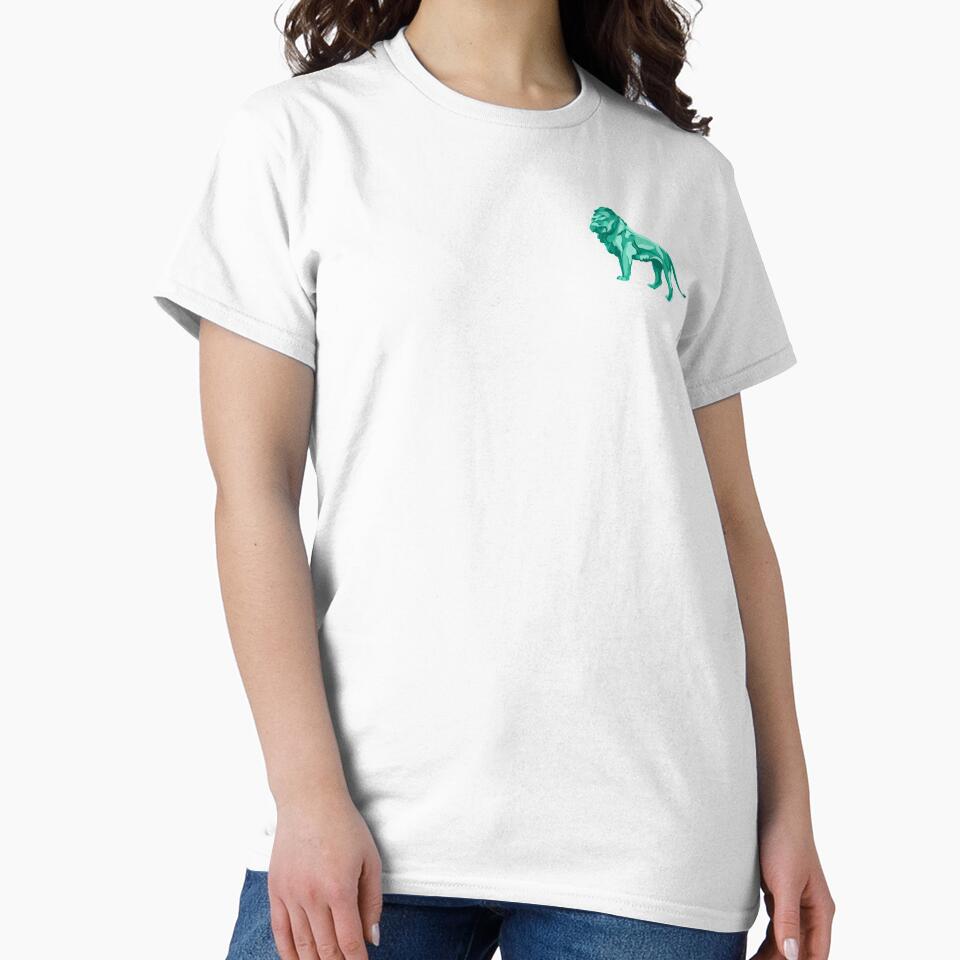Chicago Art Institute Lions by hofdraws - Adult & Kids T-Shirts, Sweatshirts & Hoodies apparel design preview 2