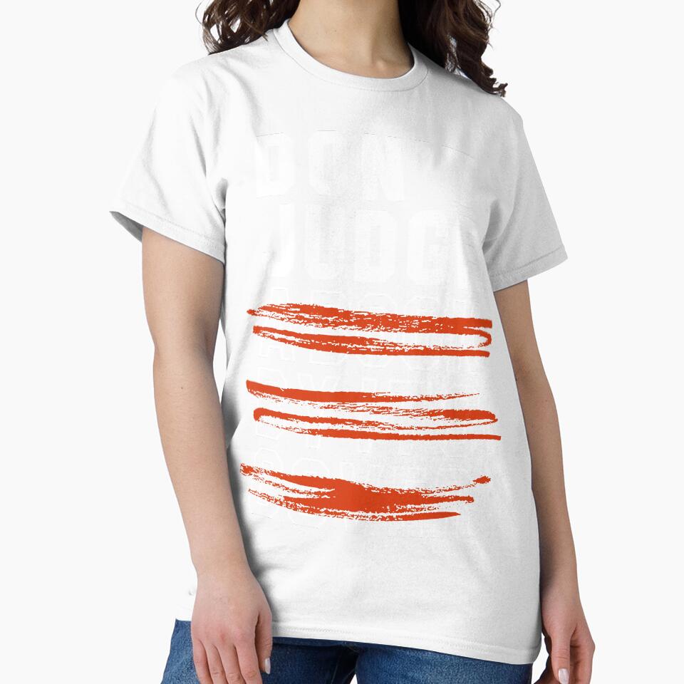 JUST DON'T JUDGE! by qalback - Adult & Kids T-Shirts, Sweatshirts & Hoodies apparel design preview 2