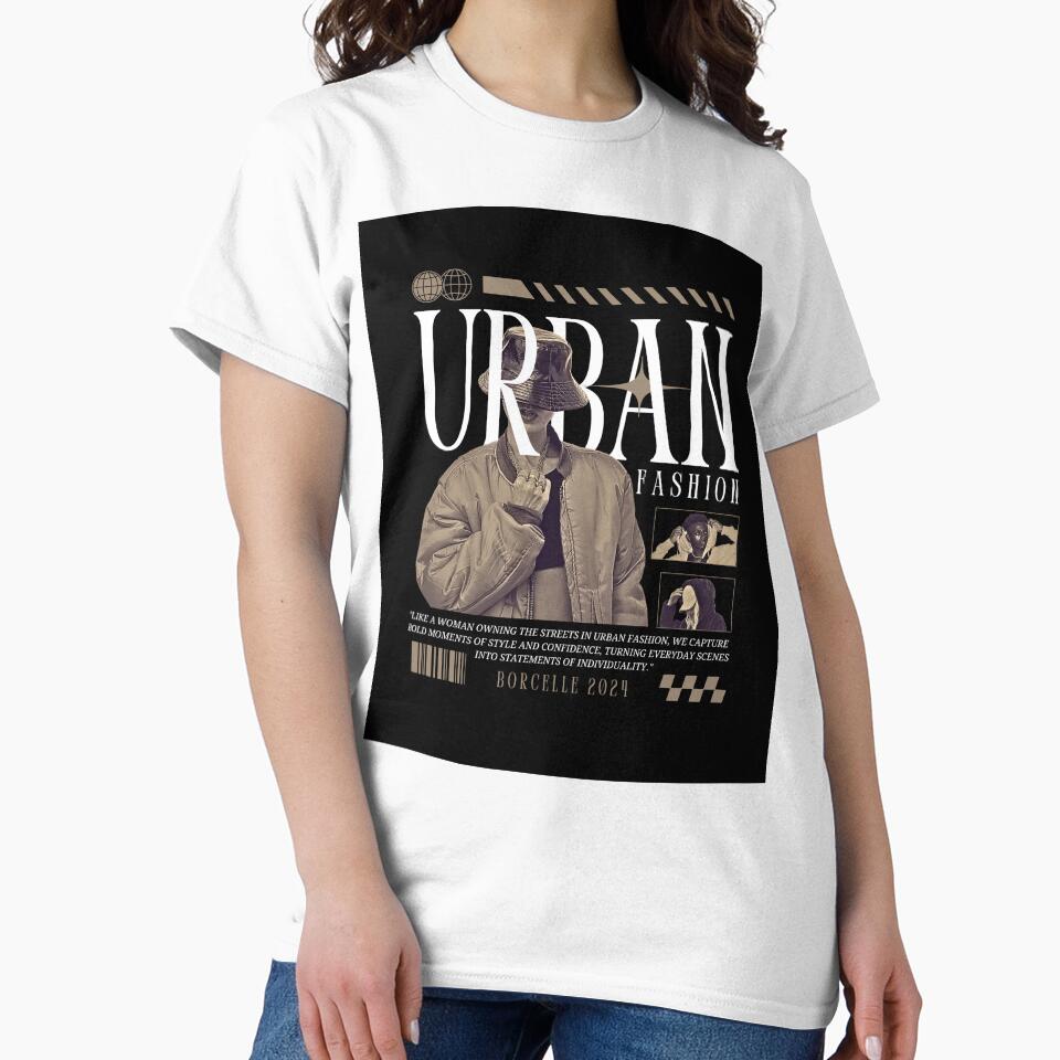 URBAN FASHION by MedMoodStudio - Adult & Kids T-Shirts, Sweatshirts & Hoodies apparel design preview 2