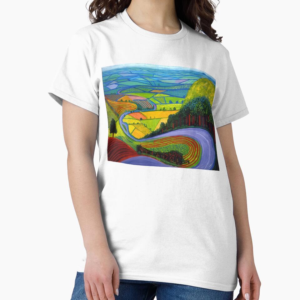David Hockney (170) Vibrant California Pool Pop Art - Adult & Kids T-Shirts, Sweatshirts & Hoodies apparel design preview 2