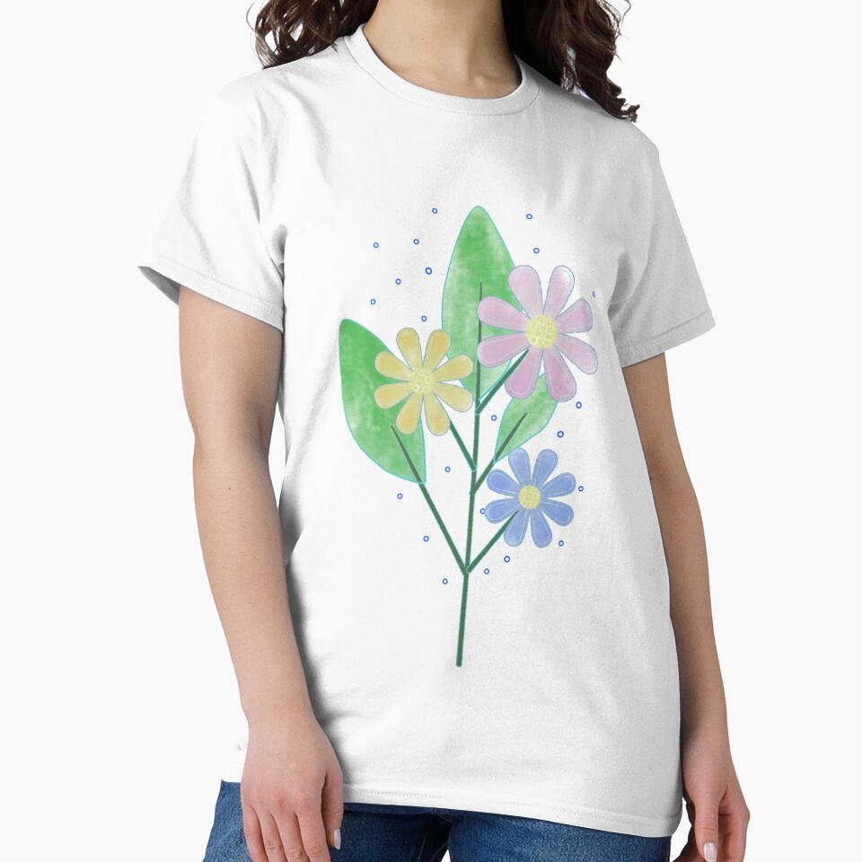 Simple blossom by Adela80 - Adult & Kids T-Shirts, Sweatshirts & Hoodies apparel design preview 2