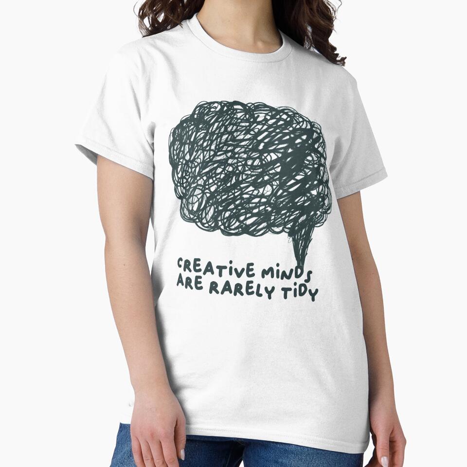 (NEW) Creative minds_©ChunkaMunka on Redbubble by - Adult & Kids T-Shirts, Sweatshirts & Hoodies apparel design preview 2