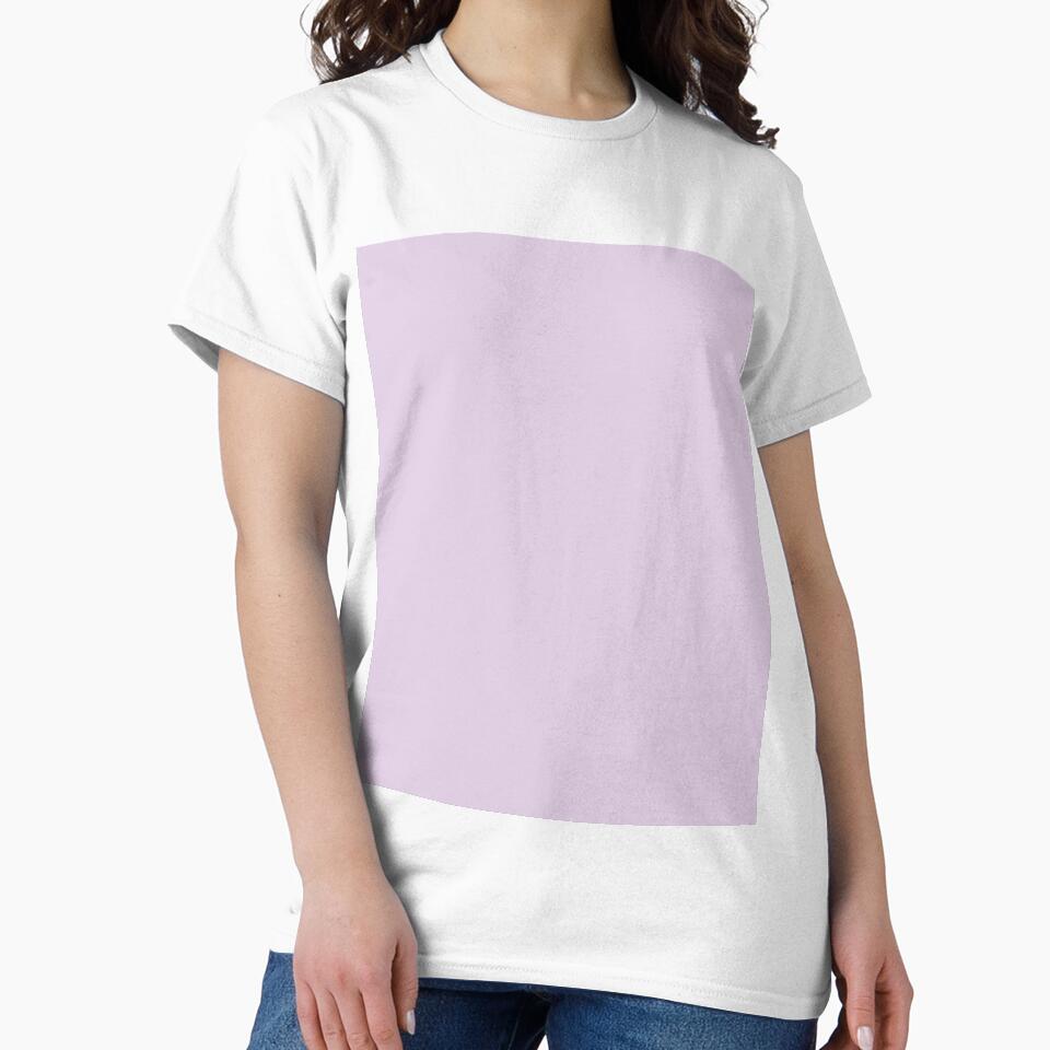 Plain Solid Color Light Pink Soft Purple Pastel - Adult & Kids T-Shirts, Sweatshirts & Hoodies apparel design preview 2