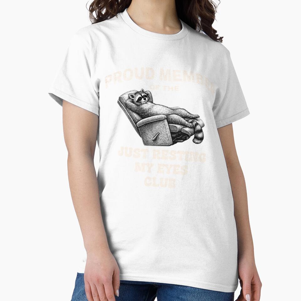 Proud Member Of The Just Resting My Eyes Club Funny - Adult & Kids T-Shirts, Sweatshirts & Hoodies apparel design preview 2