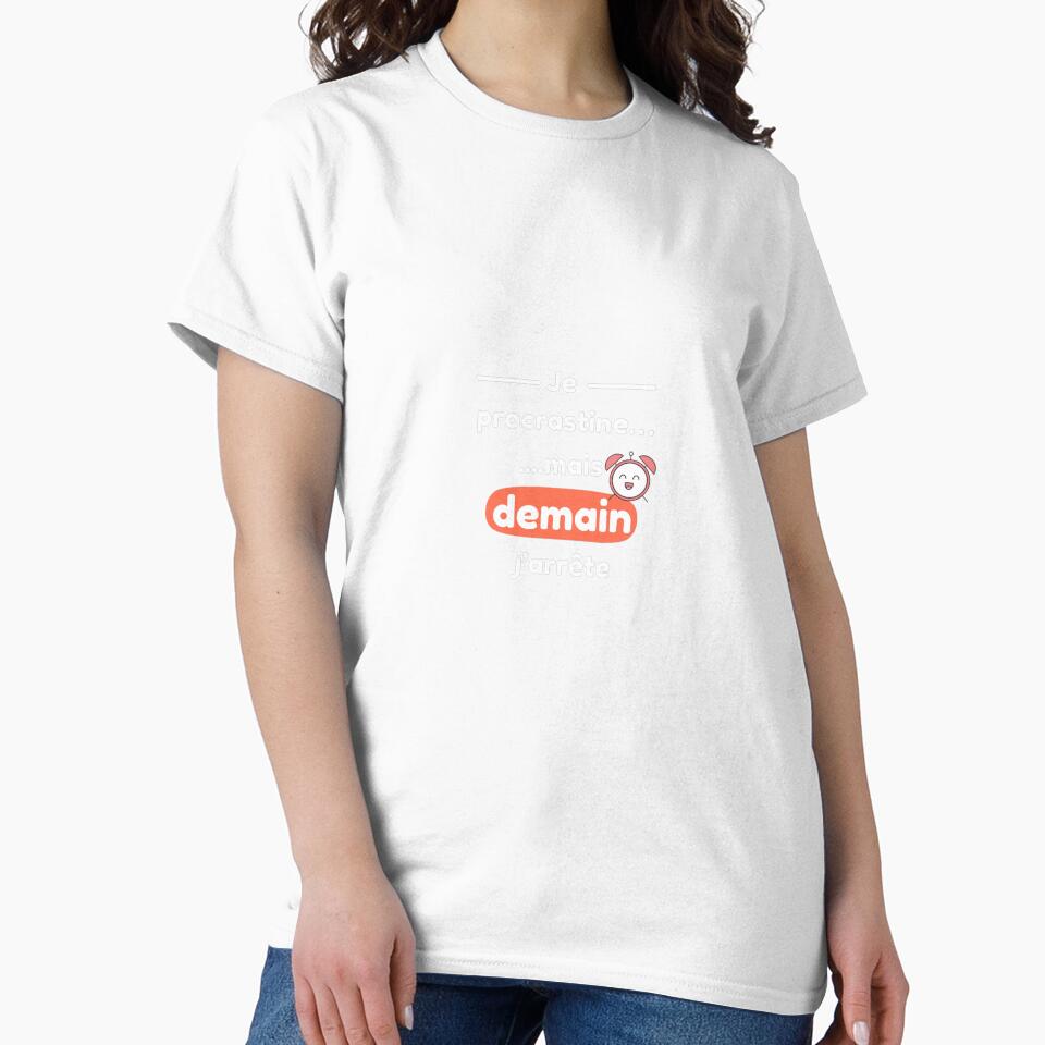 Funny Unisex Short Sleeve "I Procrastinate... But - Adult & Kids T-Shirts, Sweatshirts & Hoodies apparel design preview 2