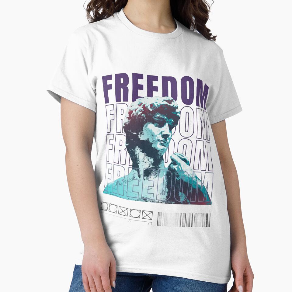 Freedom Graphic Printed by KARSCORP - Adult & Kids T-Shirts, Sweatshirts & Hoodies apparel design preview 2
