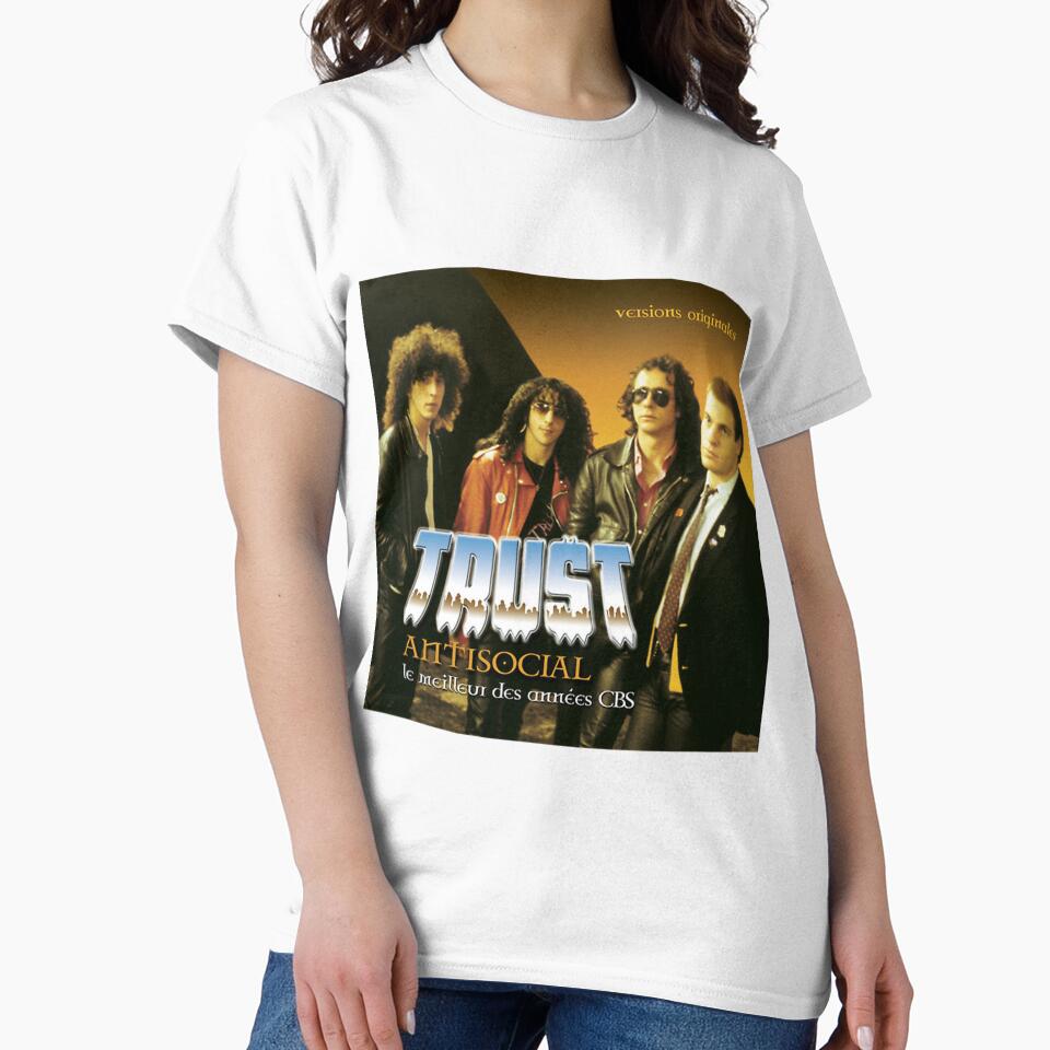 Trust Antisocial Le Meilleur Des Annes Cbs Album 2004 - Adult & Kids T-Shirts, Sweatshirts & Hoodies apparel design preview 2