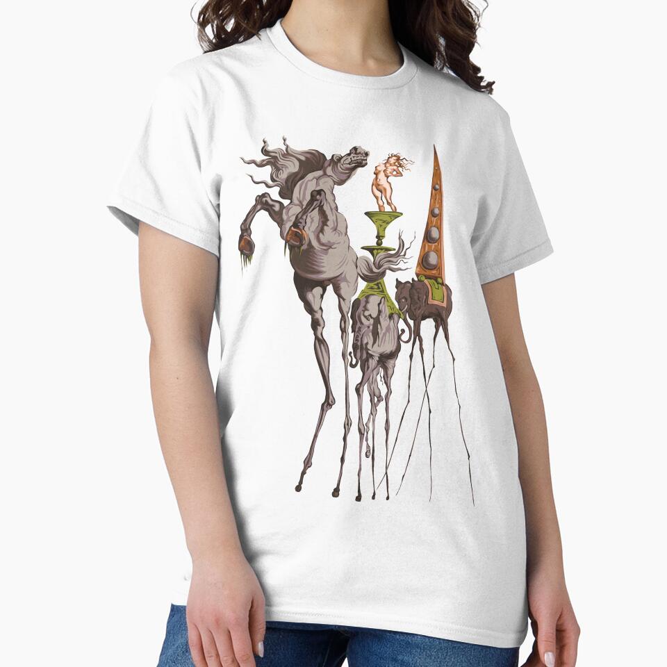 Dalí's Temptation by jeffsmoll - Adult & Kids T-Shirts, Sweatshirts & Hoodies apparel design preview 2