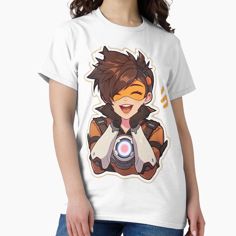 Cute Tracer by SchellStation - Adult & Kids T-Shirts, Sweatshirts & Hoodies apparel design preview 2