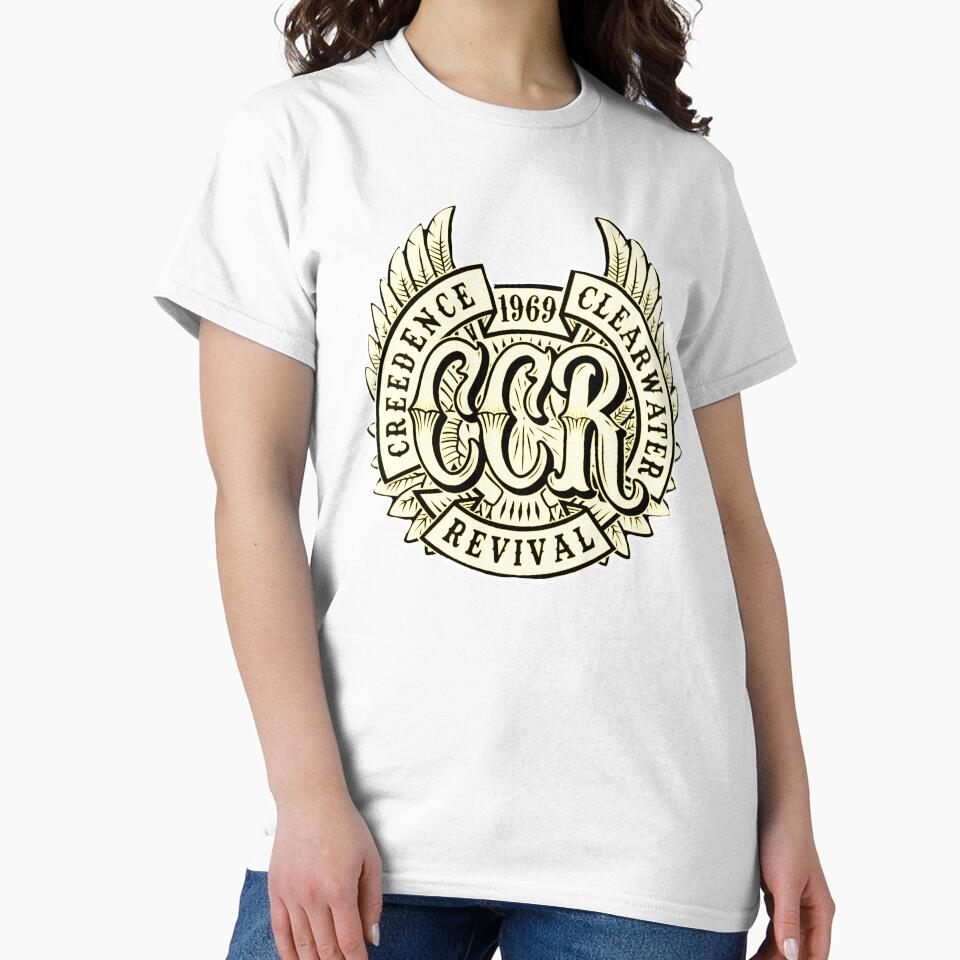 CCR vintage rock revival 69 by Kludoman - Adult & Kids T-Shirts, Sweatshirts & Hoodies apparel design preview 2