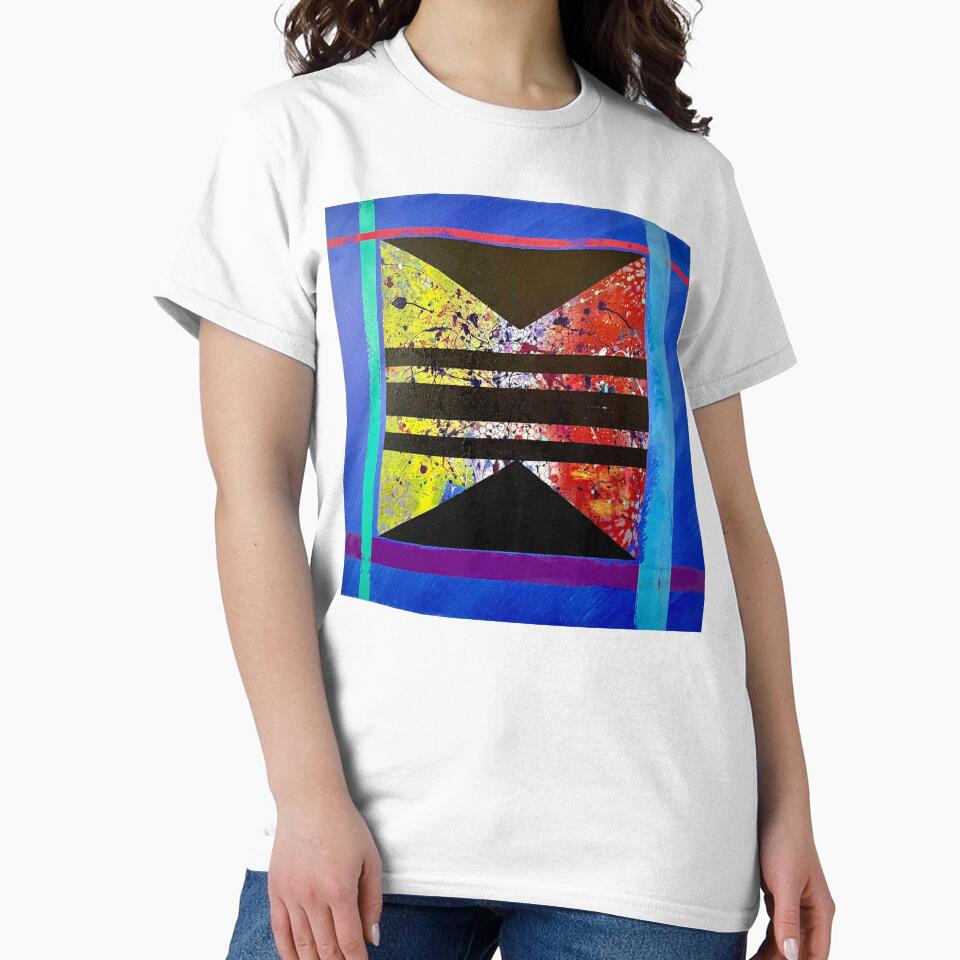 Structured Fog Contemporary Abstract Wall Art by - Adult & Kids T-Shirts, Sweatshirts & Hoodies apparel design preview 2