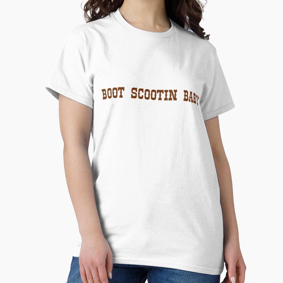 Boot Scootin Baby by hazywares - Adult & Kids T-Shirts, Sweatshirts & Hoodies apparel design preview 2