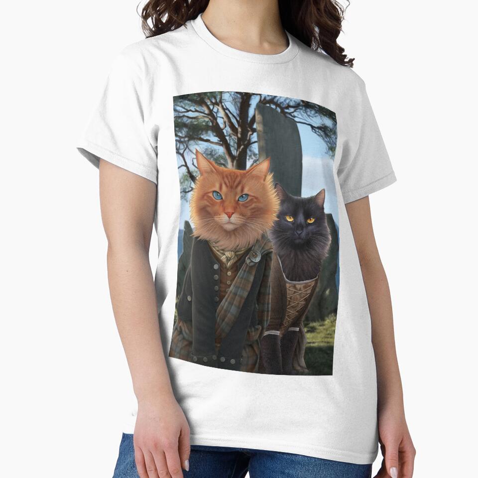 Meowtlander by Jey Parks - Adult & Kids T-Shirts, Sweatshirts & Hoodies apparel design preview 2
