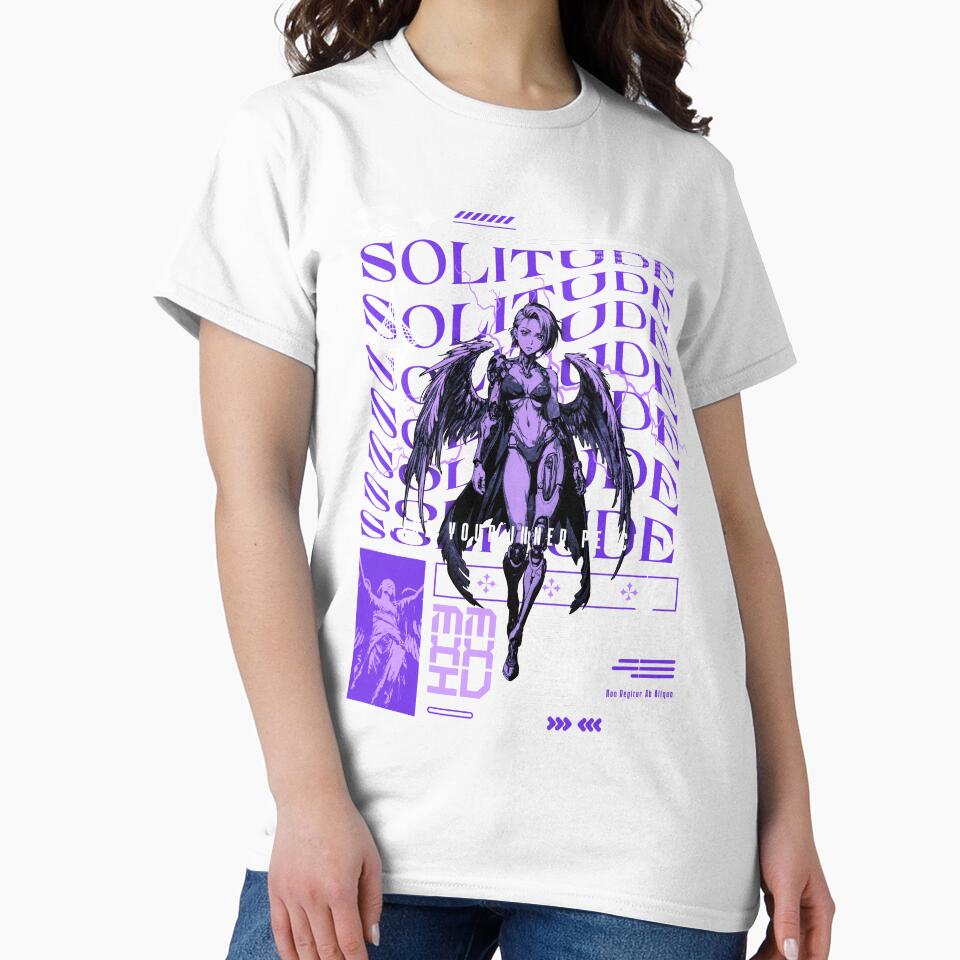 Solitude by Nyanko Shop - Adult & Kids T-Shirts, Sweatshirts & Hoodies apparel design preview 2