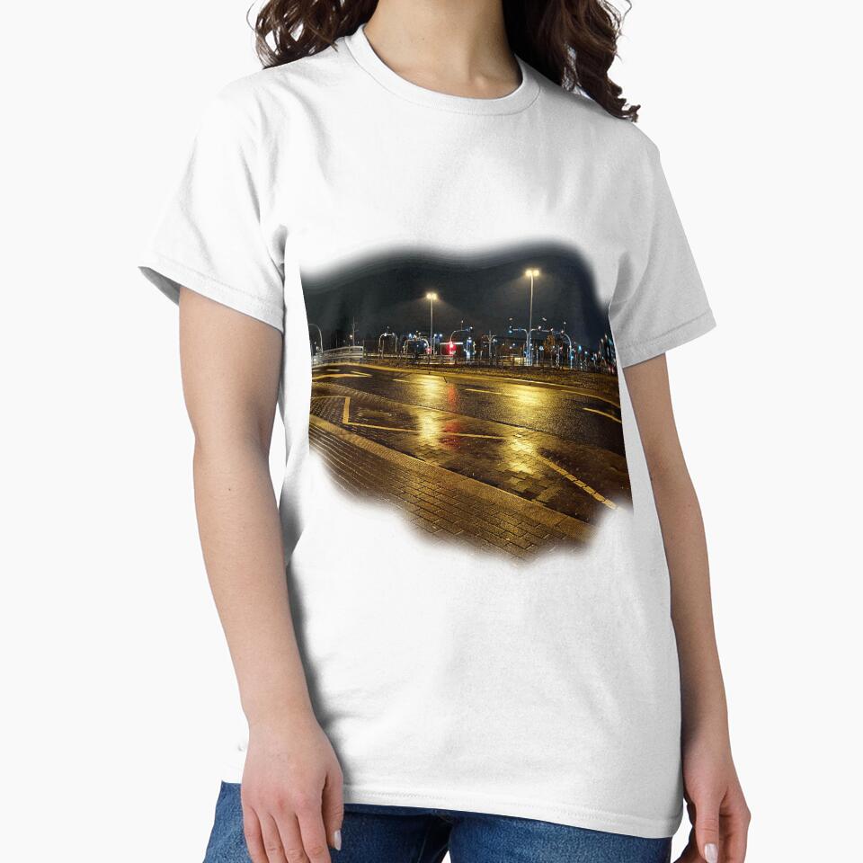 City at night by Reddy0 - Adult & Kids T-Shirts, Sweatshirts & Hoodies apparel design preview 2