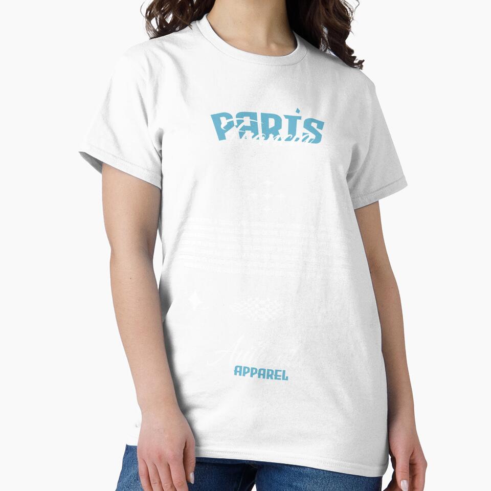 Paris France Streetwear by NF Designs Studio DTF - Adult & Kids T-Shirts, Sweatshirts & Hoodies apparel design preview 2