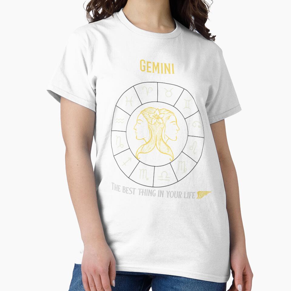 Gemini are the best zodiac gifts by jerrylaza - Adult & Kids T-Shirts, Sweatshirts & Hoodies apparel design preview 2