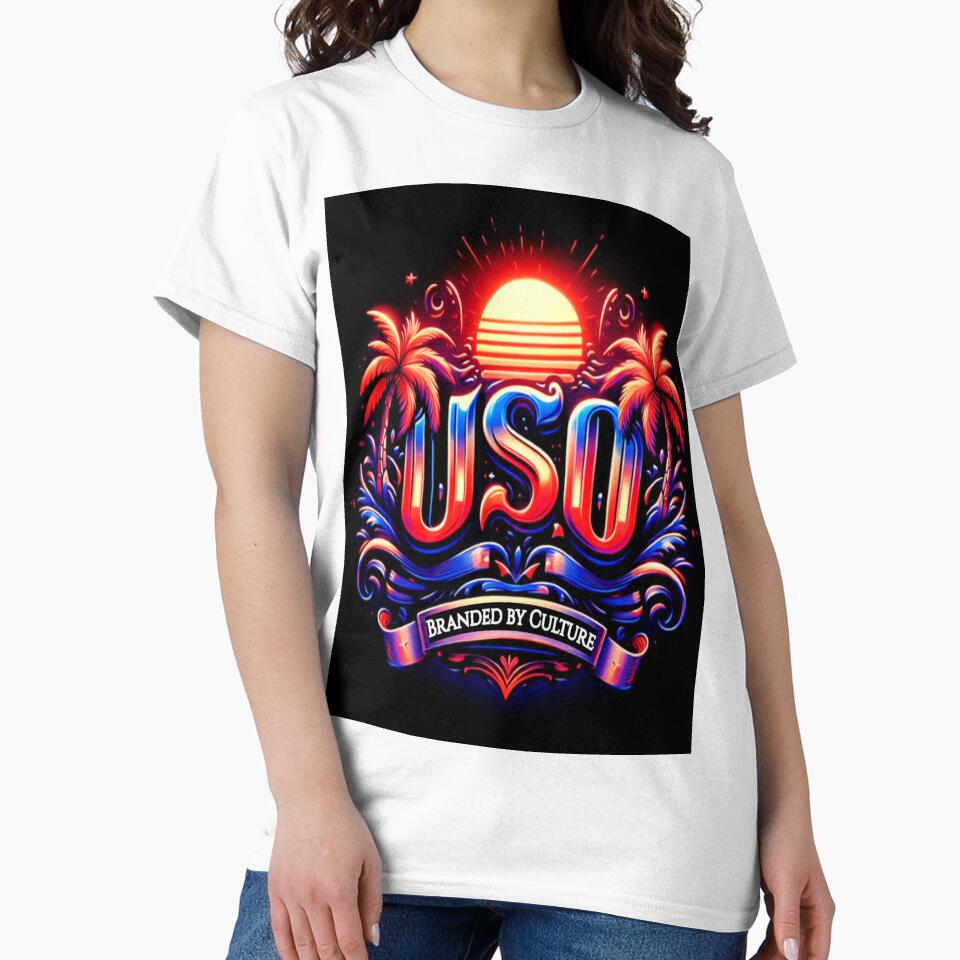 USO (Branded by Culture) AlekiHaze - Adult & Kids T-Shirts, Sweatshirts & Hoodies apparel design preview 2